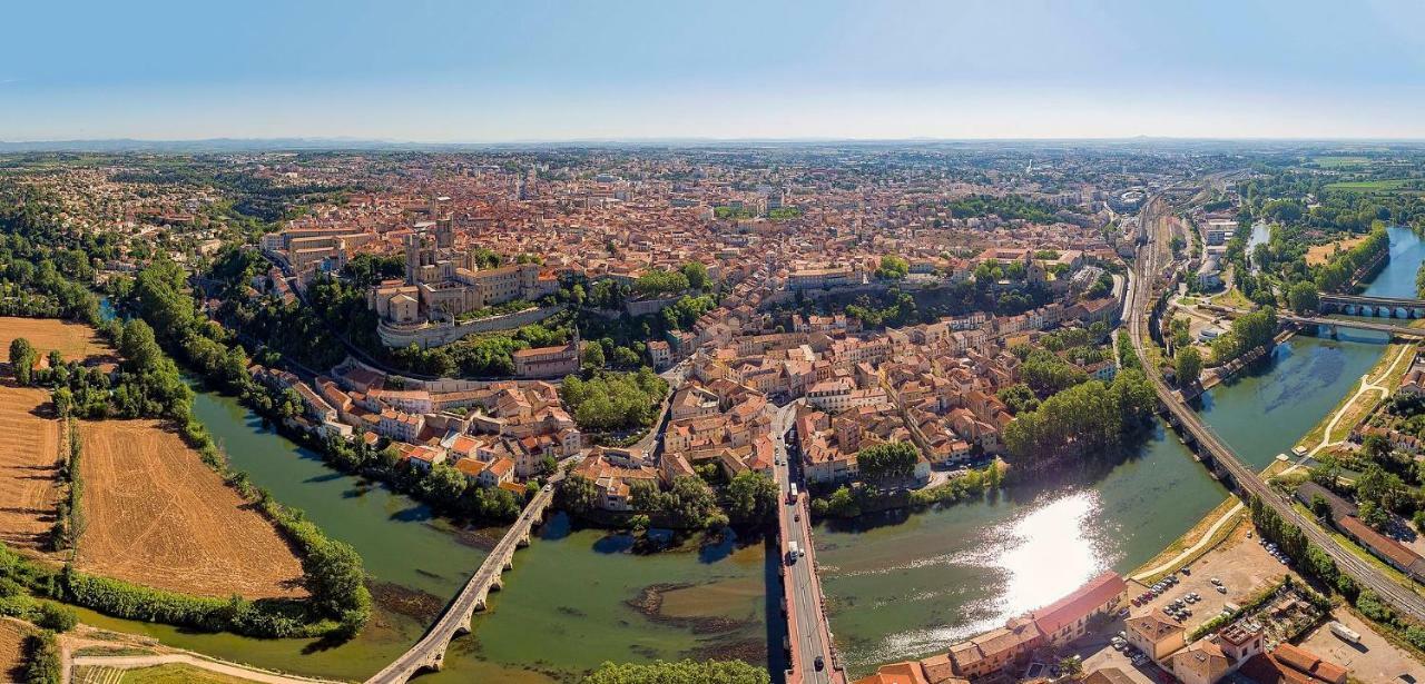 Beziers Studio Terrasse Kültér fotó