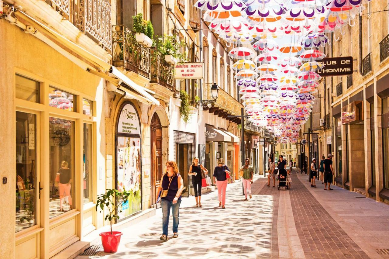 Beziers Studio Terrasse Kültér fotó